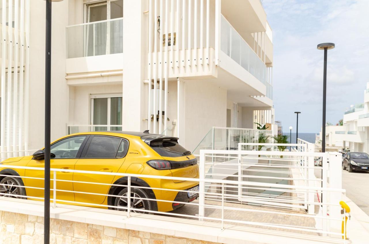 滨海波利尼亚诺Apulialux Seaview Prestige Apt / Jacuzzi + Parking公寓 外观 照片